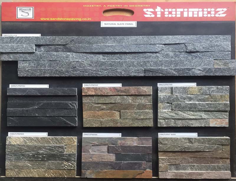 Natural slate culture and slate stacked stone and wall tiles for exterior