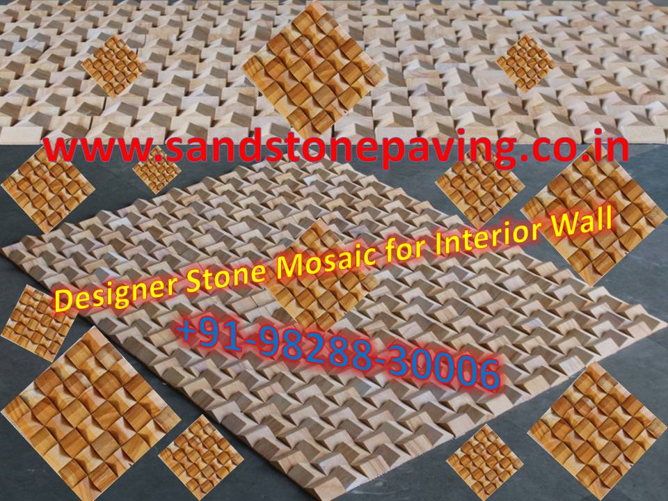Designer Stone Mosaic Tiles for Interior wall